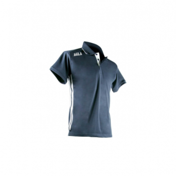 Polo ITALY polyester BL-WT