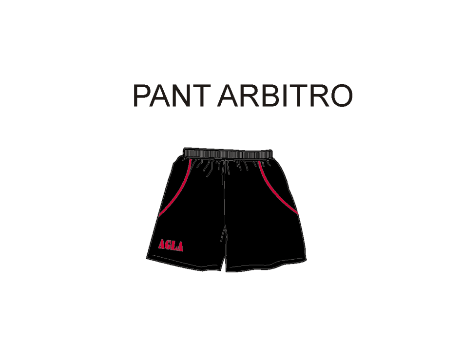 Referee shorts pantaloncino da arbitro