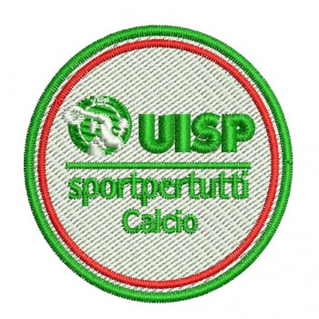 Ricamo logo UISP calcio ufficiale